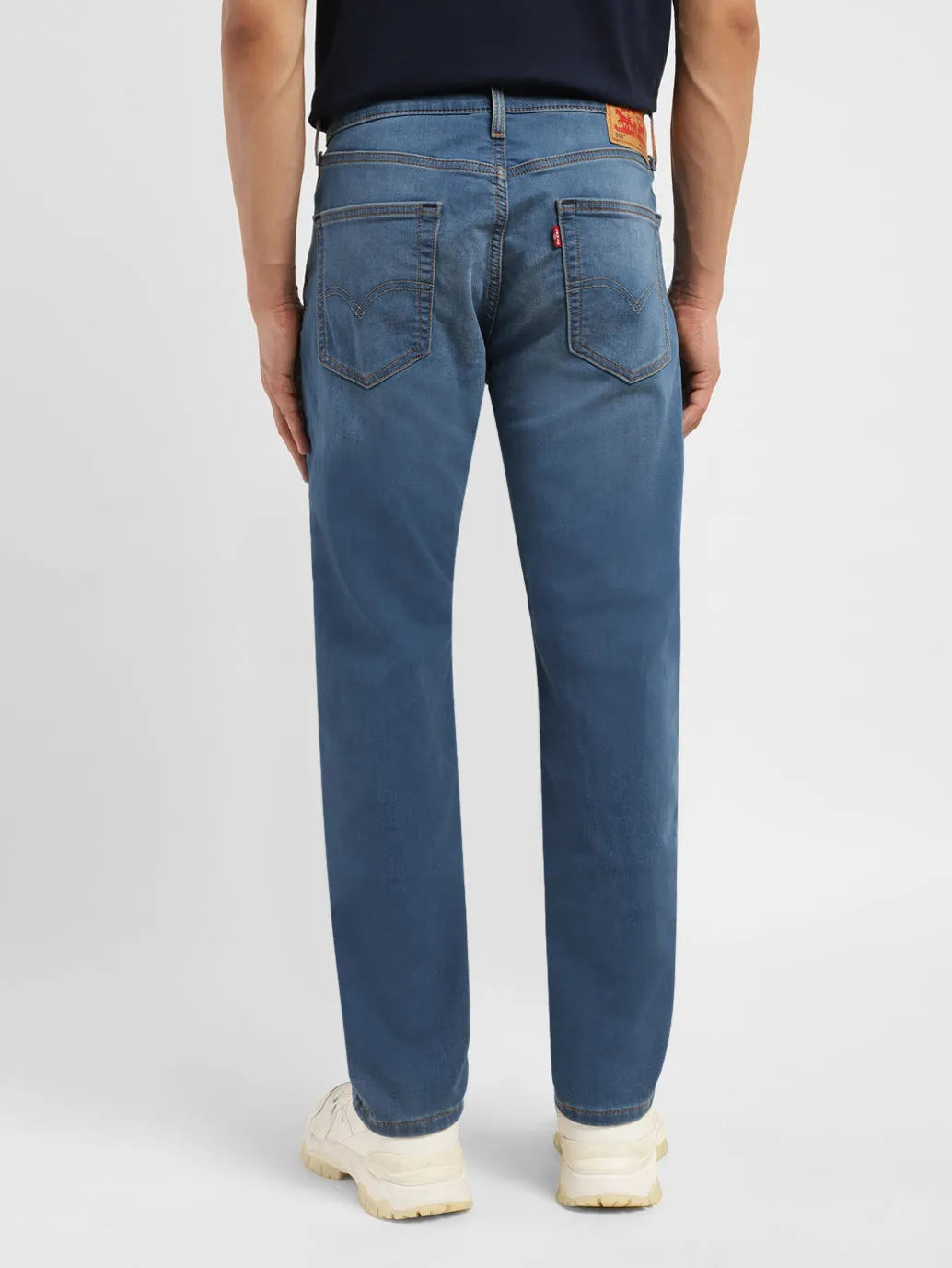 Men's 511 Blue Slim Fit Mid Rise Jeans