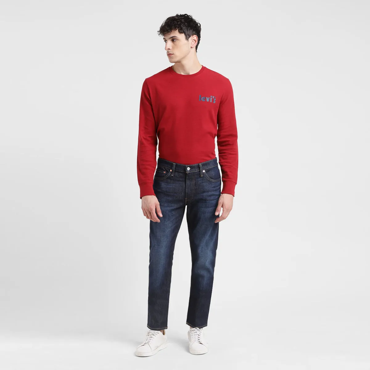 Men's 511 Dark Indigo Slim Fit Mid Rise Jeans
