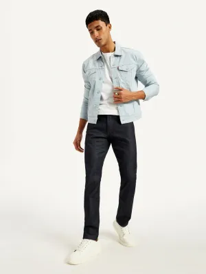 Men's 511 Navy Blue Slim Fit Mid Rise Jeans
