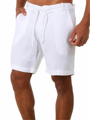 Men's Breathable Solid Color Shorts