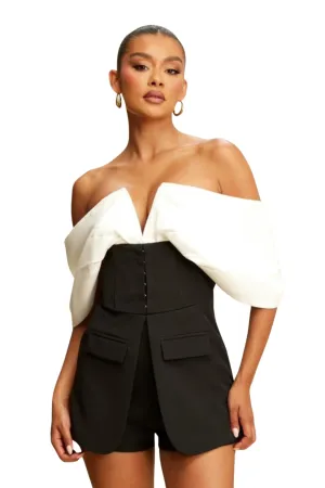 Mia Off Shoulder Romper