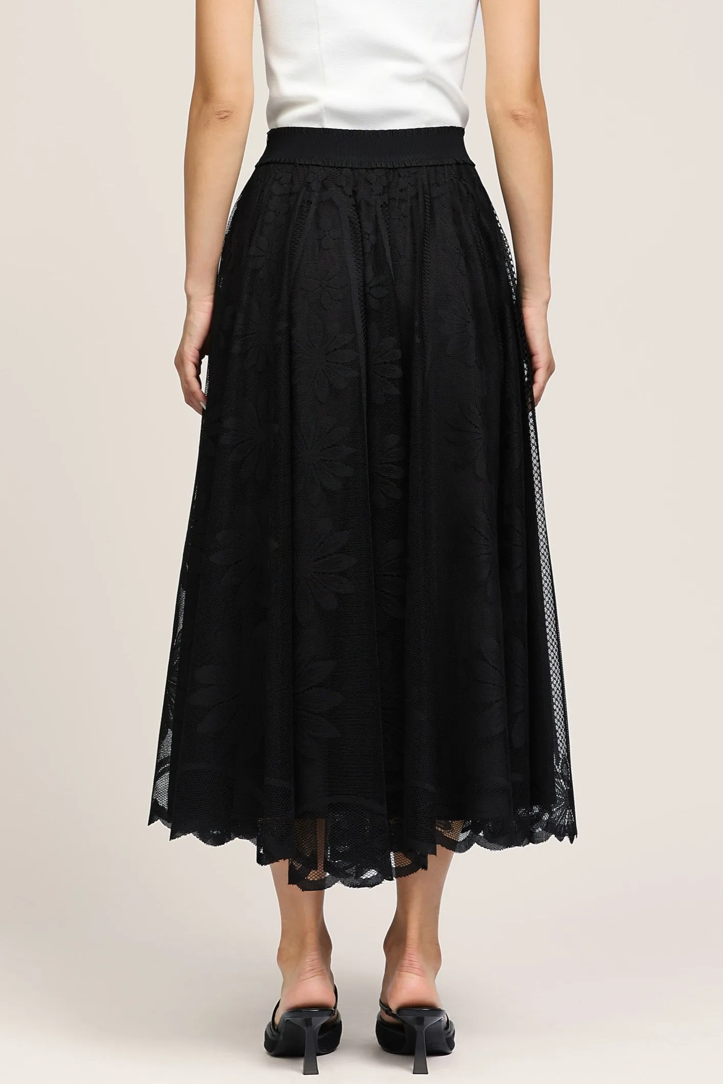 MIDI LENGTH FULL CIRCLE SKIRT