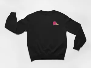 Mini Chenille Pink Cone Crew
