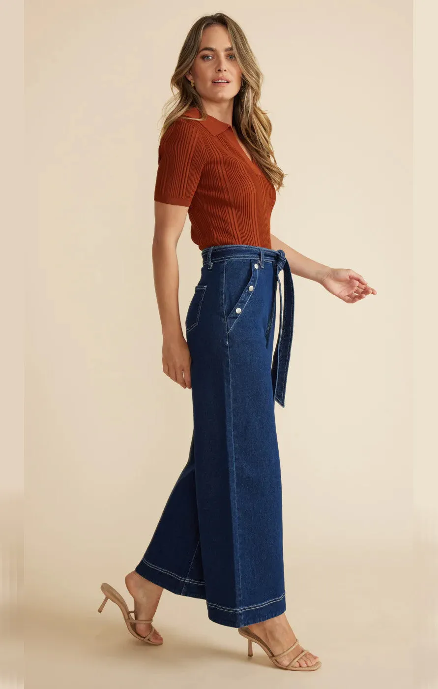 MINKPINK Marjo Wide Leg Jeans