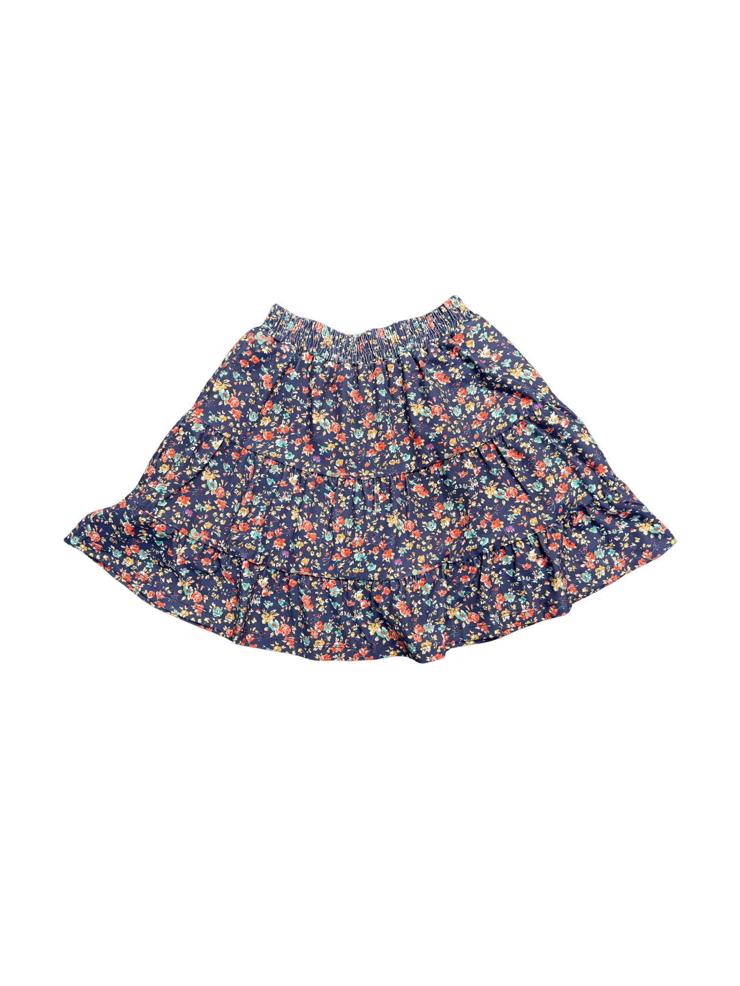 MM Shelby Skort-Periwinkle Floral