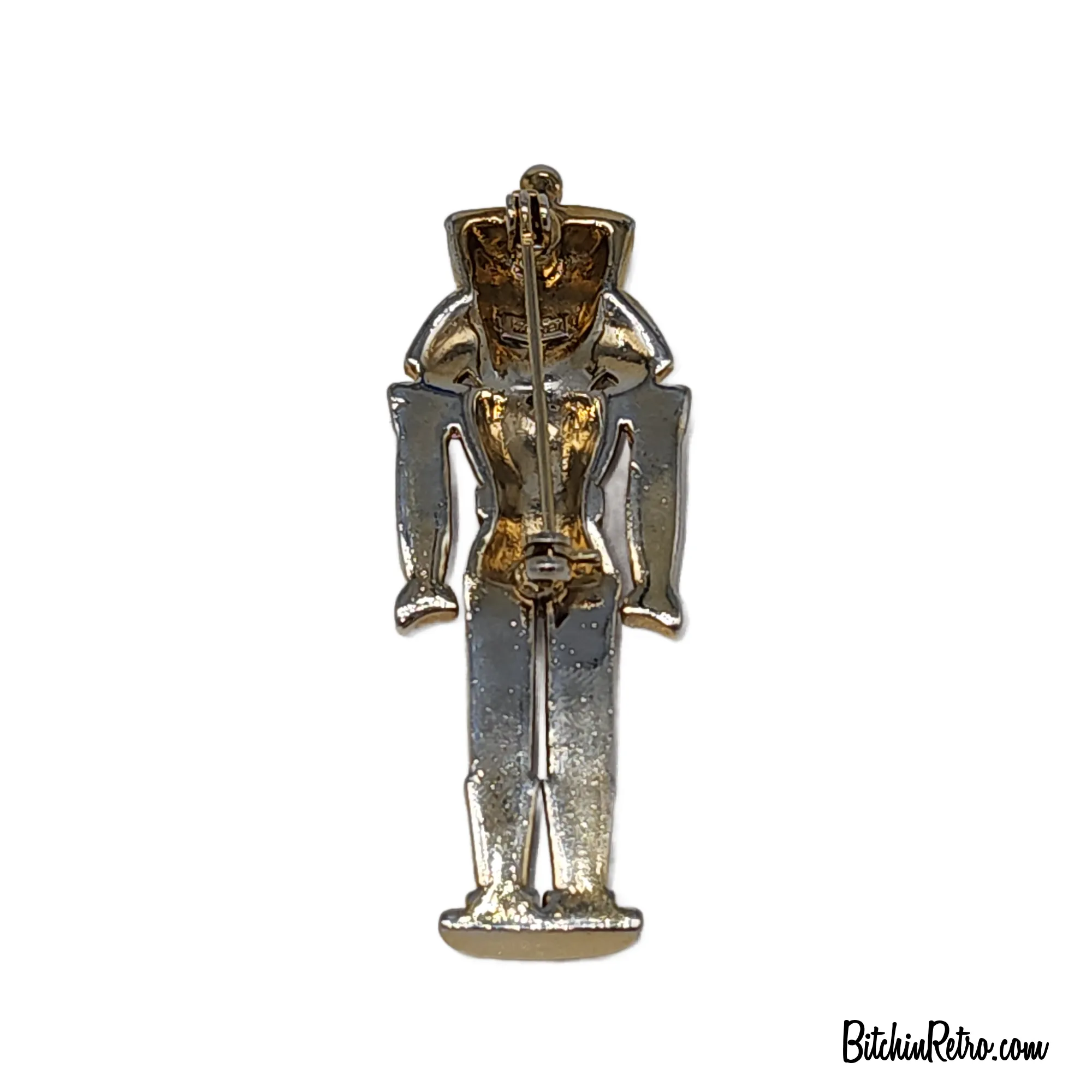 Monet Nutcracker Vintage Christmas Brooch