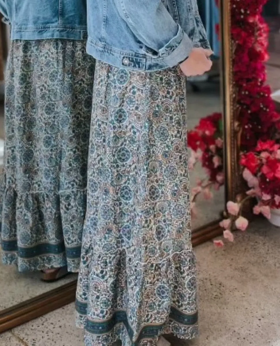 Moulika Skirt Multi Color