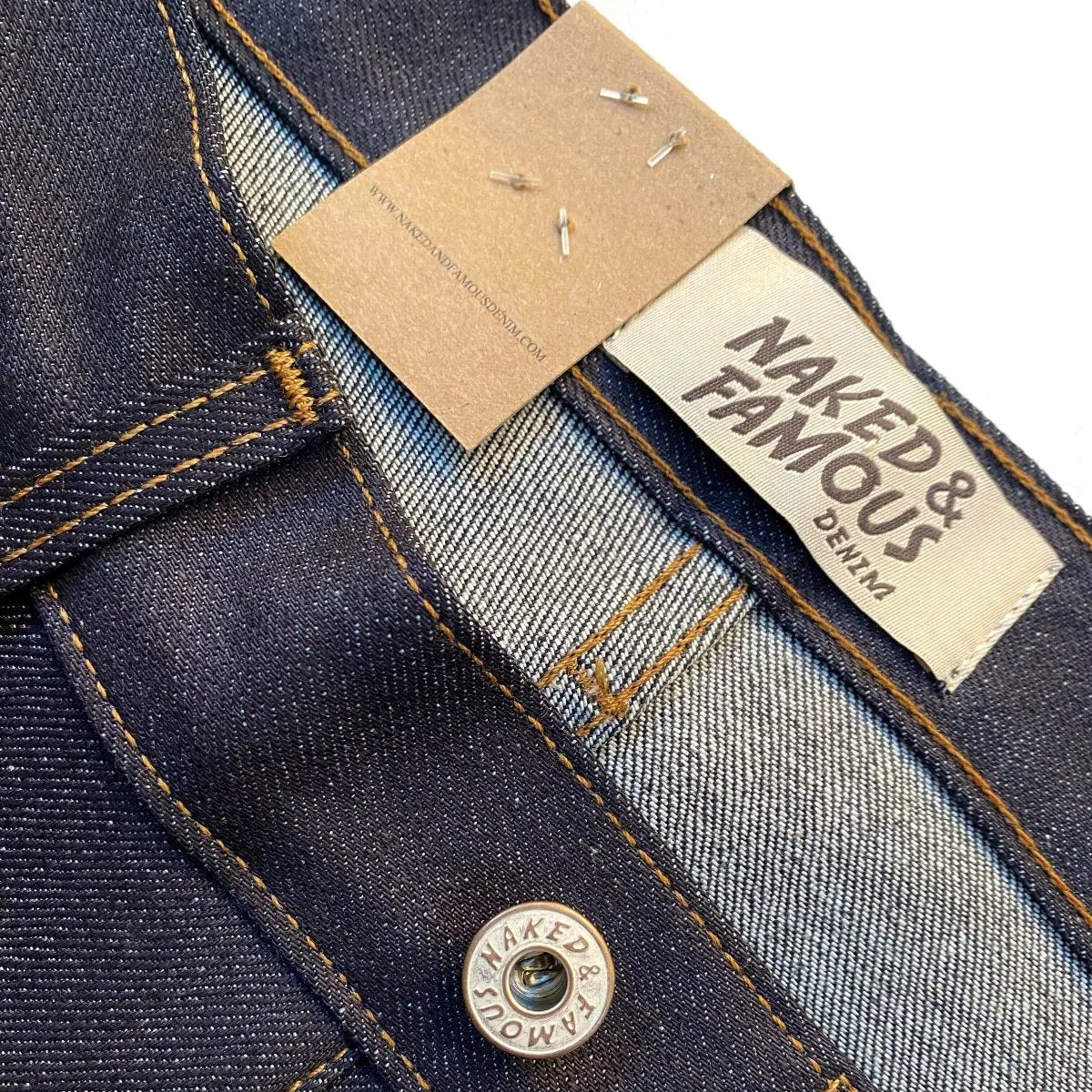 Naked & Famous Denim Nightshade Stretch Selvedge - Strong Guy Jeans
