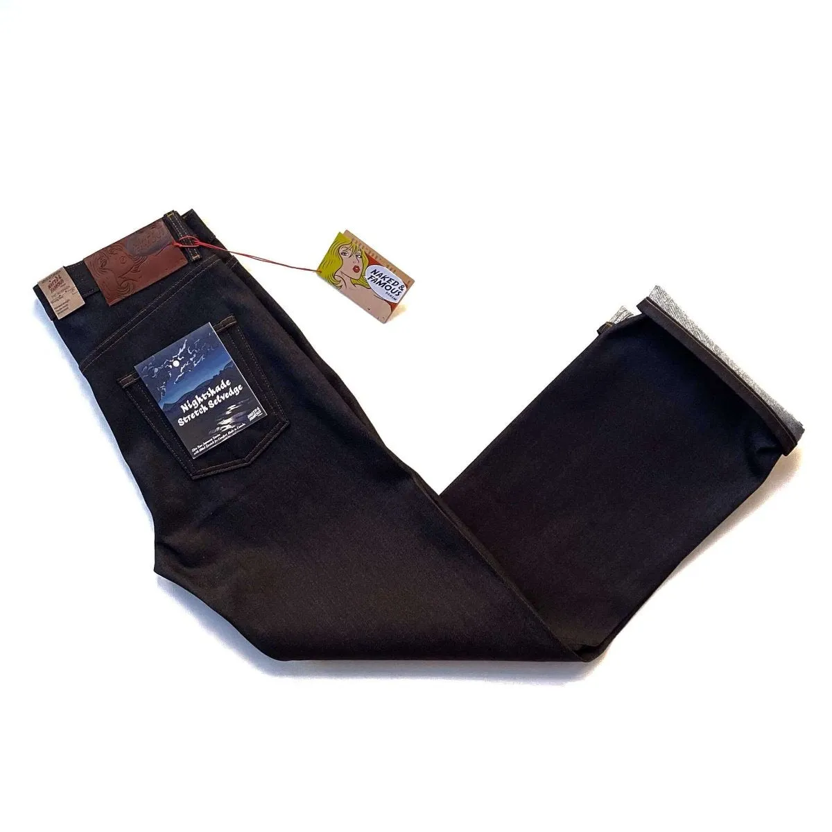 Naked & Famous Denim Nightshade Stretch Selvedge - Strong Guy Jeans