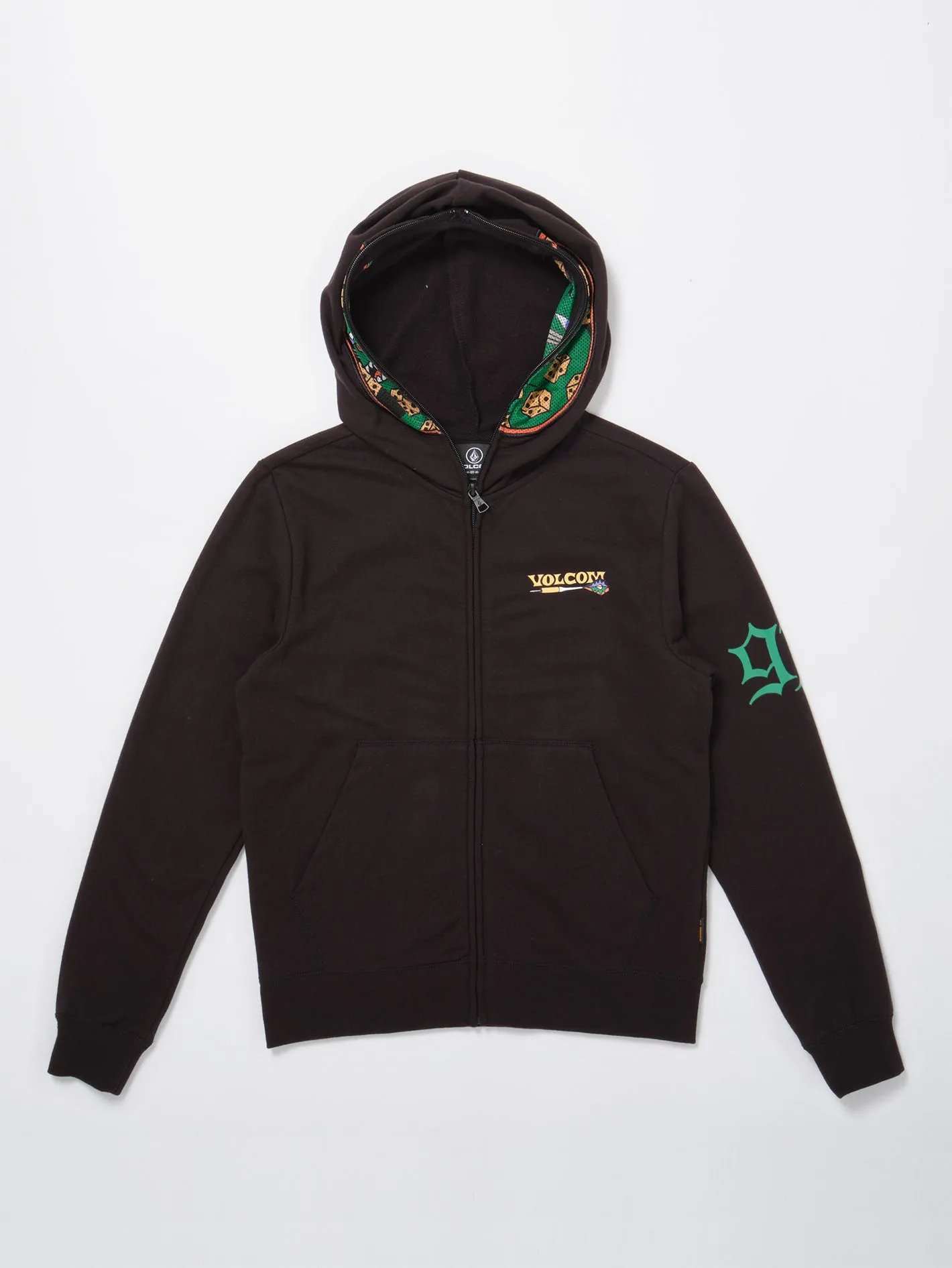 Nando Von Arb Full Zip Sweatshirt - BLACK - (KIDS)