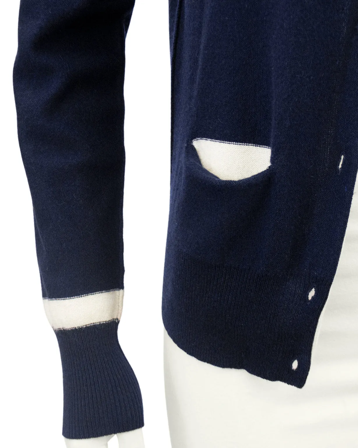 Navy Blue Cardigan