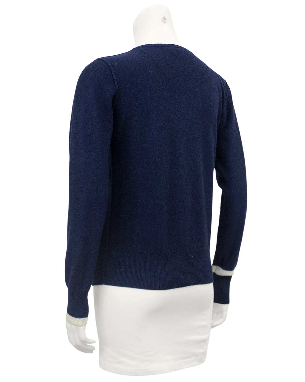 Navy Blue Cardigan