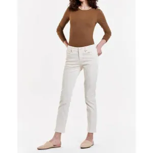 NEW DEAR JOHN DENIM blair high rise ankle slim fit jean in wheat