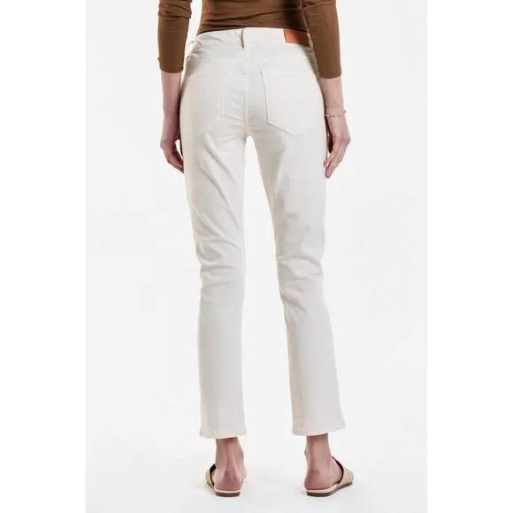 NEW DEAR JOHN DENIM blair high rise ankle slim fit jean in wheat