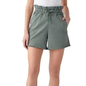 NEW DL1961 Green Yara High Waisted Shorts