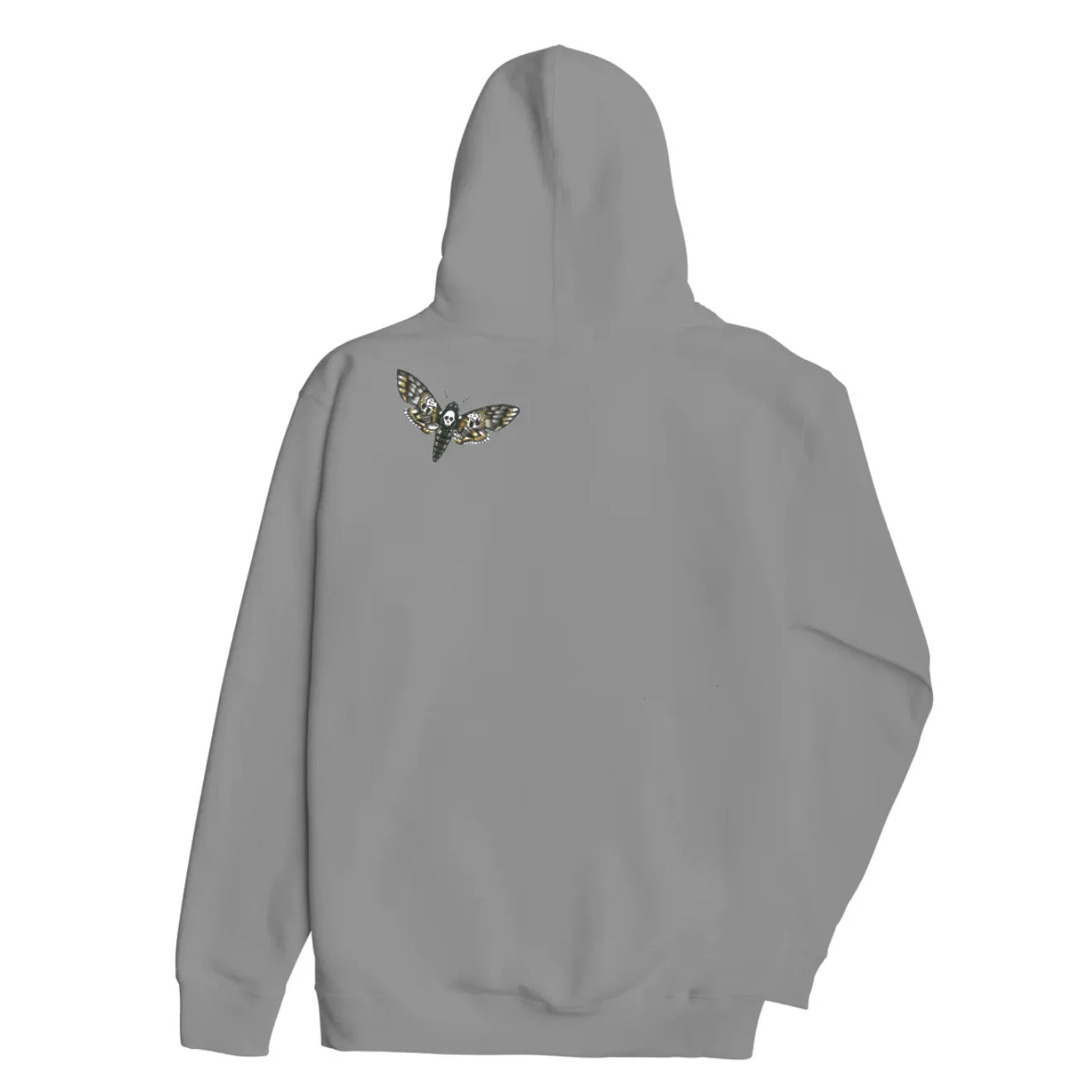 New Og Death Moth Hooded Sweater