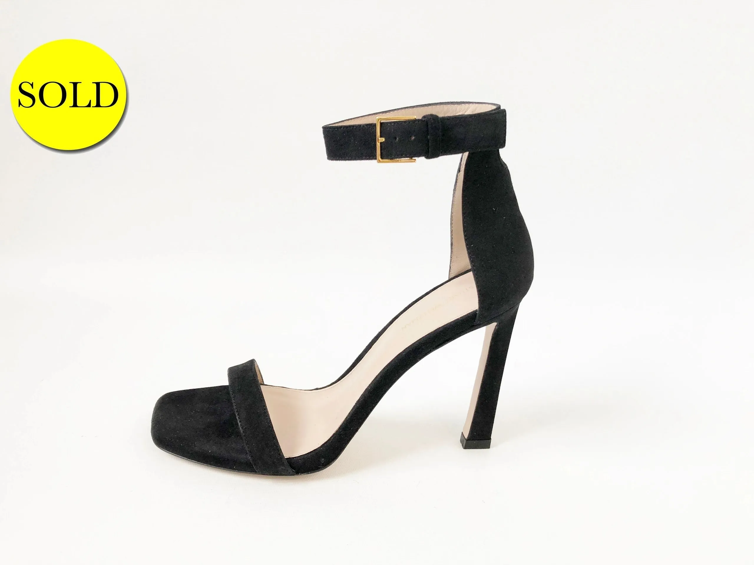NEW Stuart Weitzman Square Nudist Pump Size 8.5 M