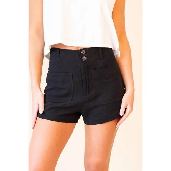 NEW Z SUPPLY vallie shorts in black