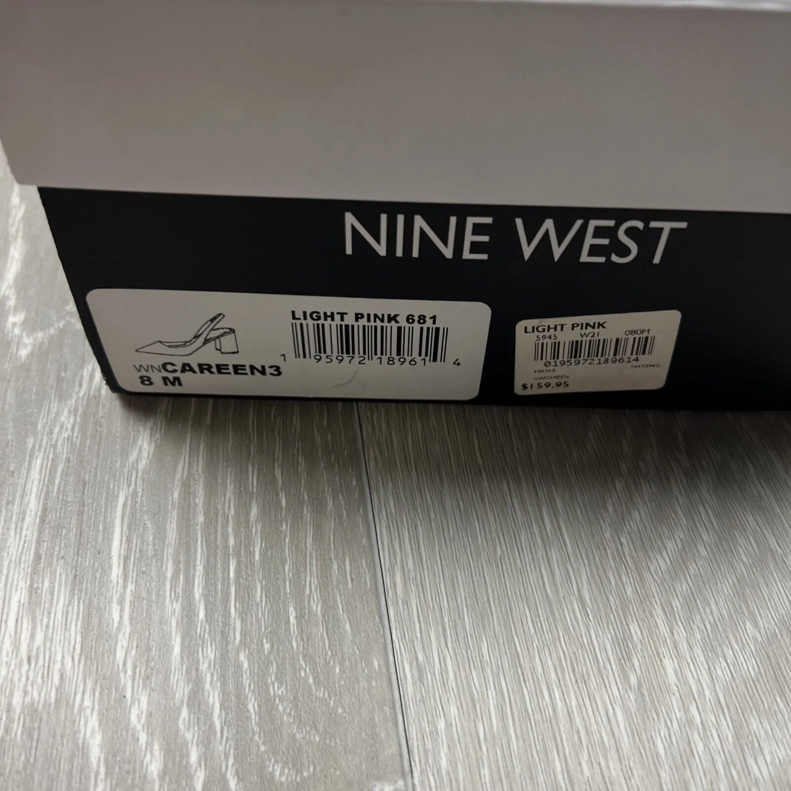 Nine West Womens Pink Womens Heels Shoes Pumps Size 8