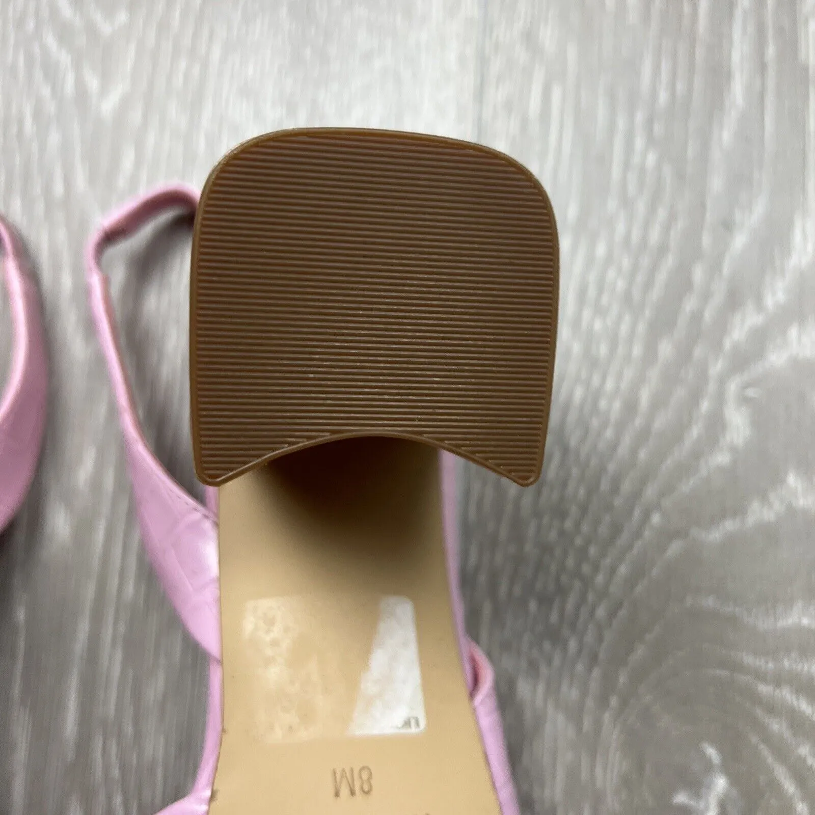 Nine West Womens Pink Womens Heels Shoes Pumps Size 8