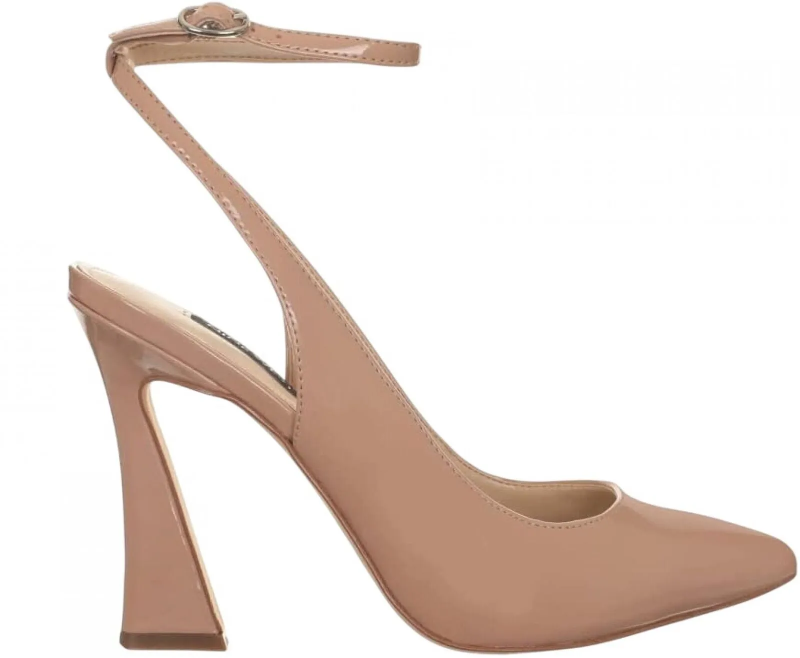 Nine West Womens Tabita3 Pump Heels WNTABITA3 Natural Leather Brown 5M