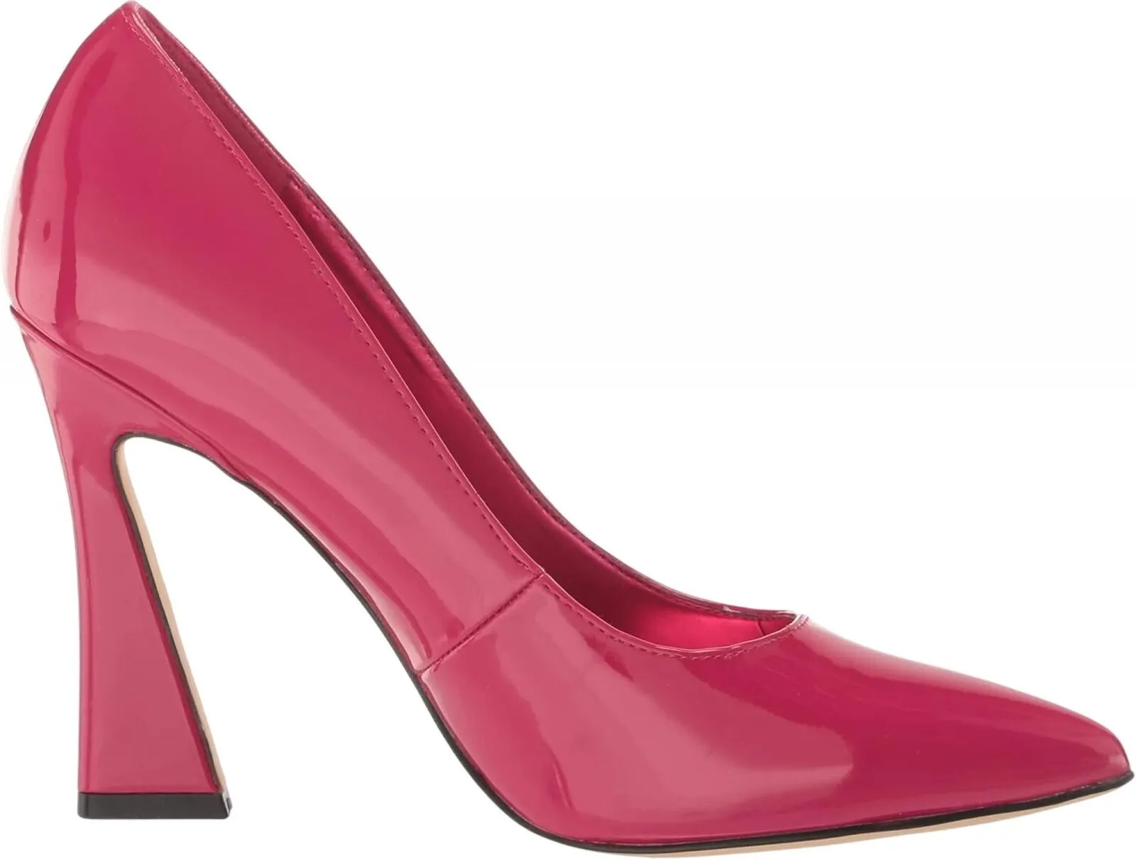 Nine West Womens Trendz Pump Heels WNTRENDZ3DARK MAGEN Dark Pink 6M