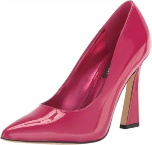 Nine West Womens Trendz Pump Heels WNTRENDZ3DARK MAGEN Dark Pink 6M