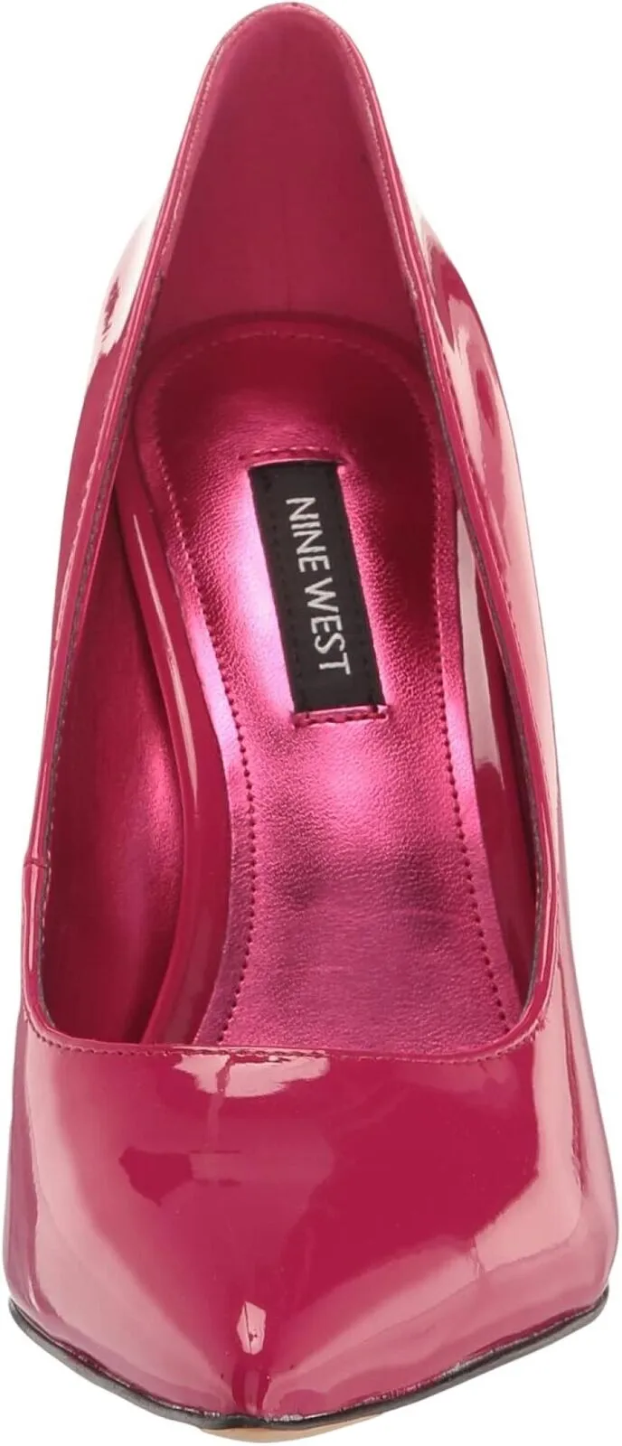 Nine West Womens Trendz Pump Heels WNTRENDZ3DARK MAGEN Dark Pink 6M