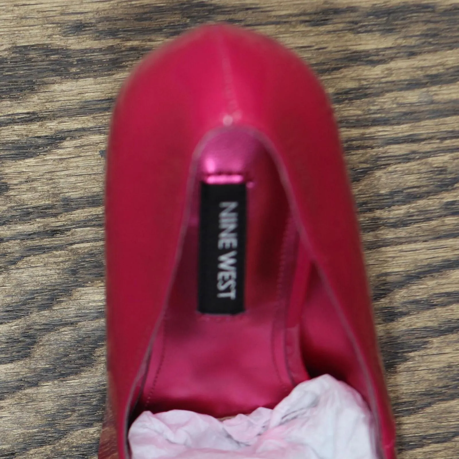 Nine West Womens Trendz Pump Heels WNTRENDZ3DARK MAGEN Dark Pink 6M
