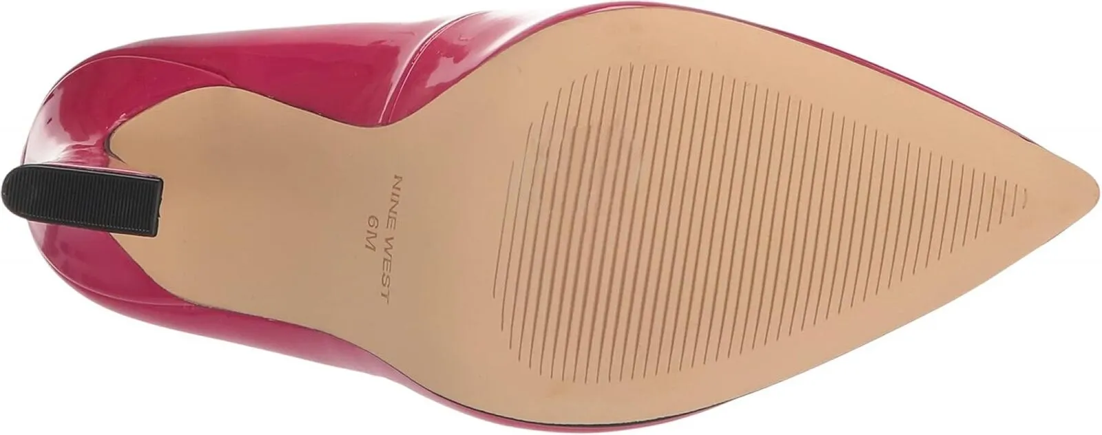 Nine West Womens Trendz Pump Heels WNTRENDZ3DARK MAGEN Dark Pink 6M