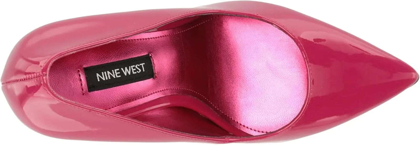 Nine West Womens Trendz Pump Heels WNTRENDZ3DARK MAGEN Dark Pink 6M