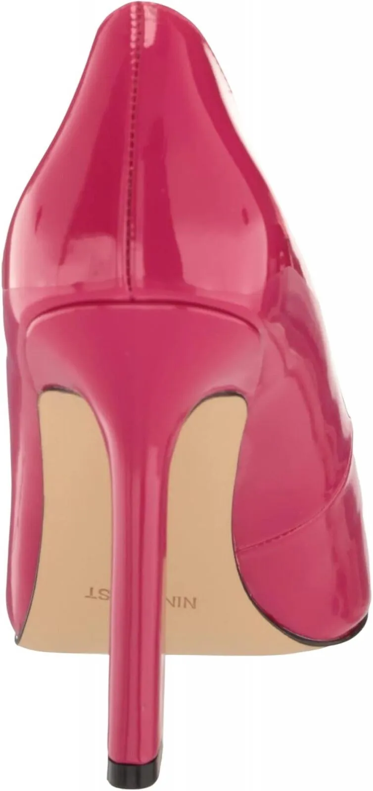 Nine West Womens Trendz Pump Heels WNTRENDZ3DARK MAGEN Dark Pink 6M