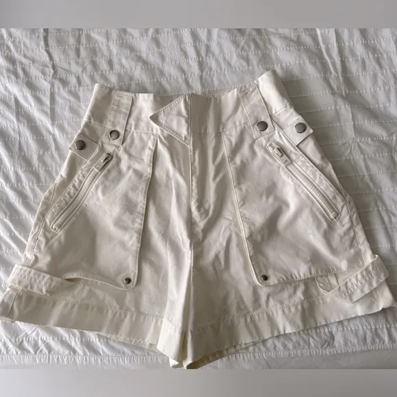 NWT COACH 1941 Ivory High waisted Shorts