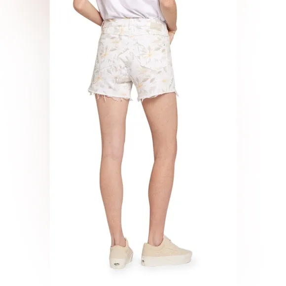 NWT Current/Elliott The Escapade High Waist Denim Cutoff Shorts Size 31