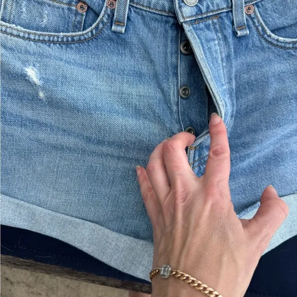 NWT high waisted, distressed Rag &amp; Bone cut offs