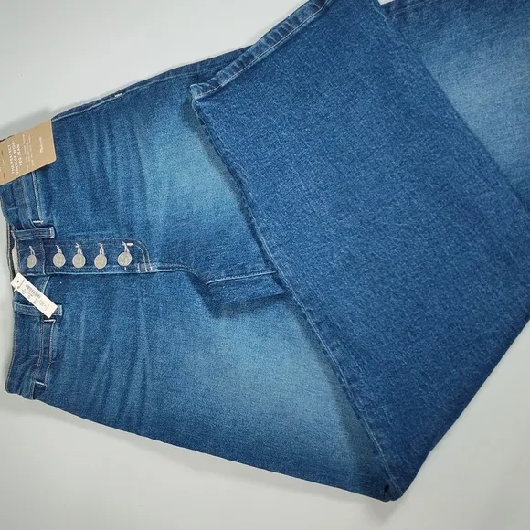 NWT Madewell The Perfect Vintage Wide Leg Jeans 24