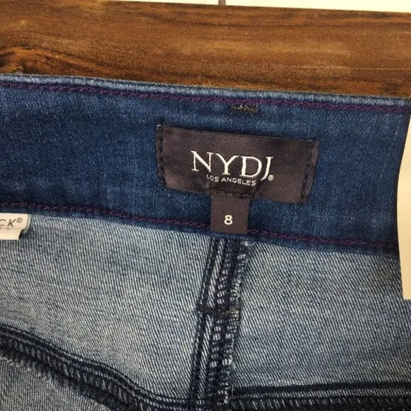 NYDJ Skinny Legging Valencia Lift Tuck Jeans  Size 8 NWT