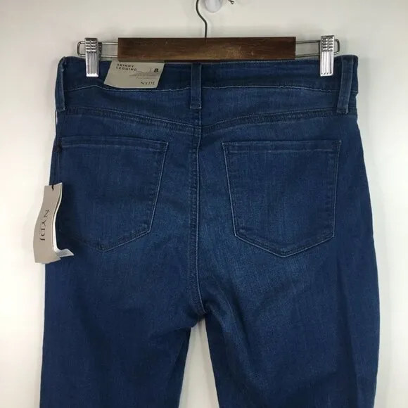 NYDJ Skinny Legging Valencia Lift Tuck Jeans  Size 8 NWT