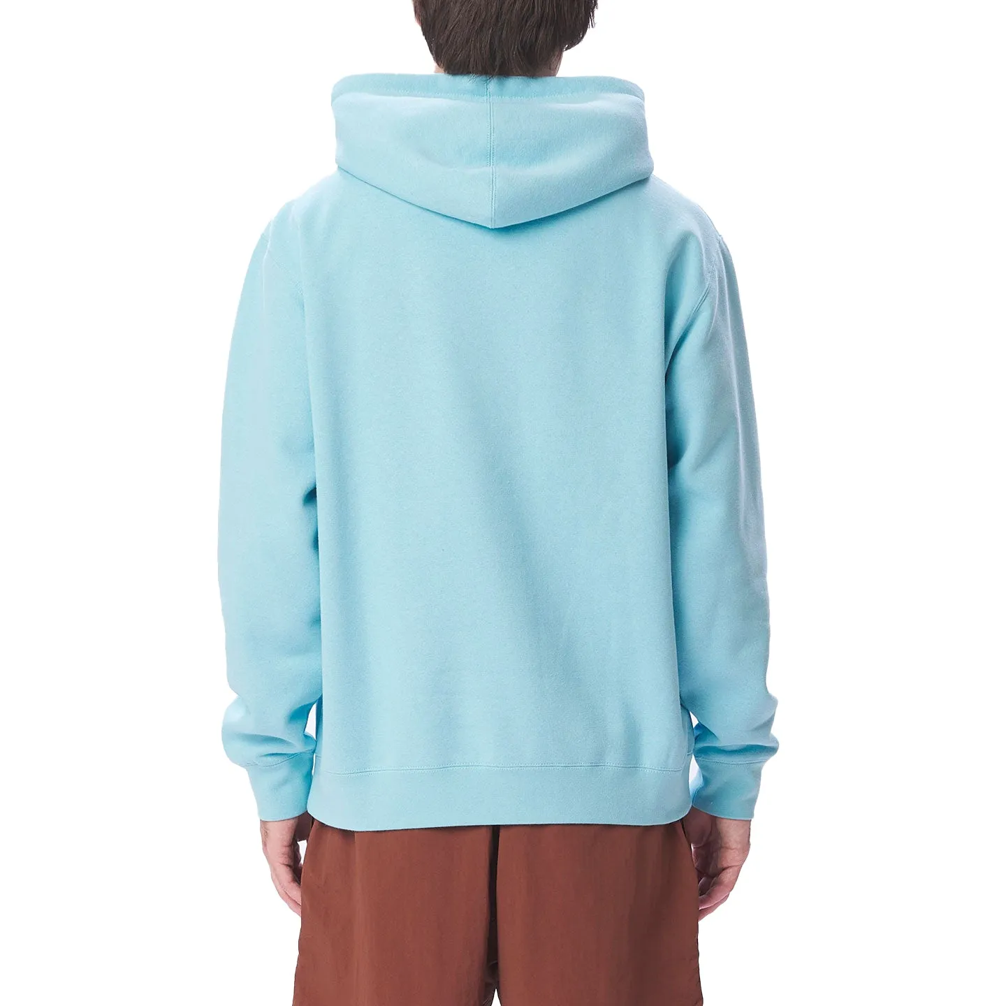Obey lowercase hood Sky Blue