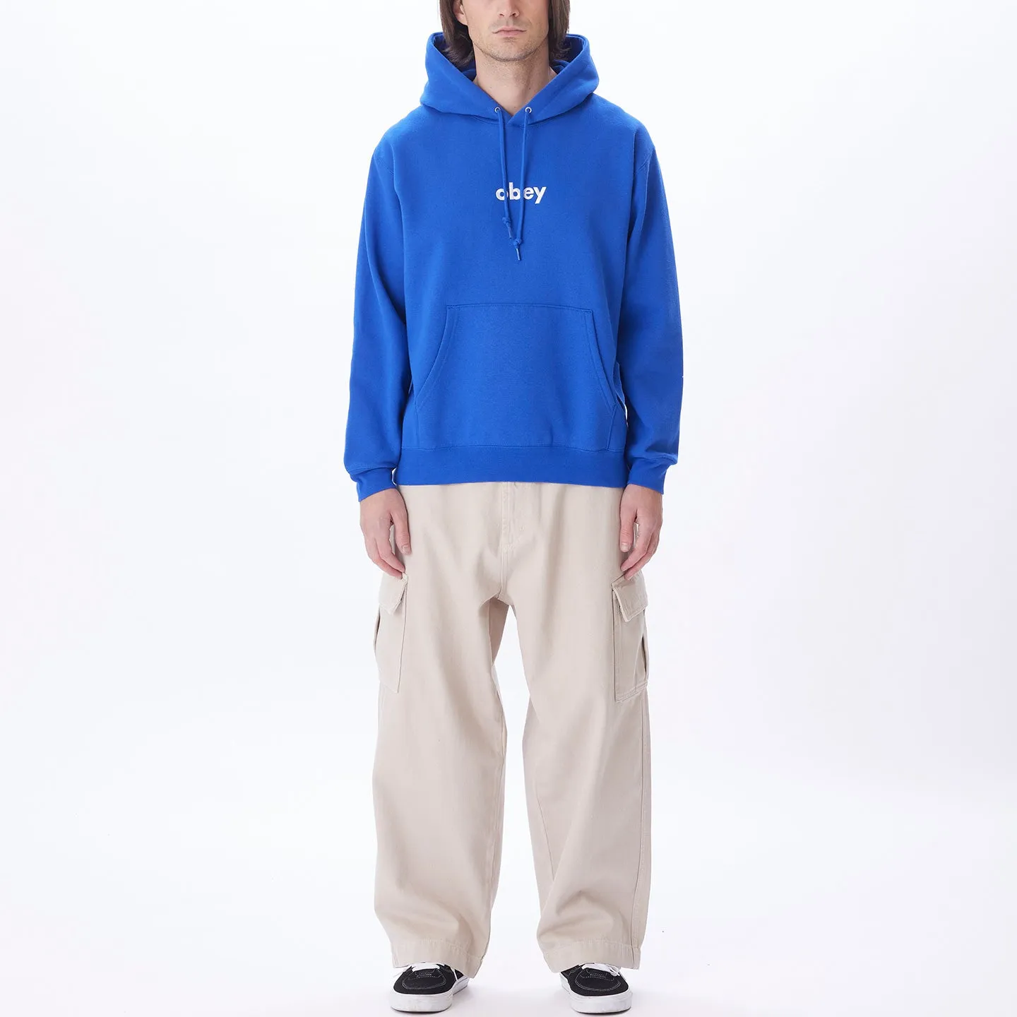 Obey lowercase hood Surf blue