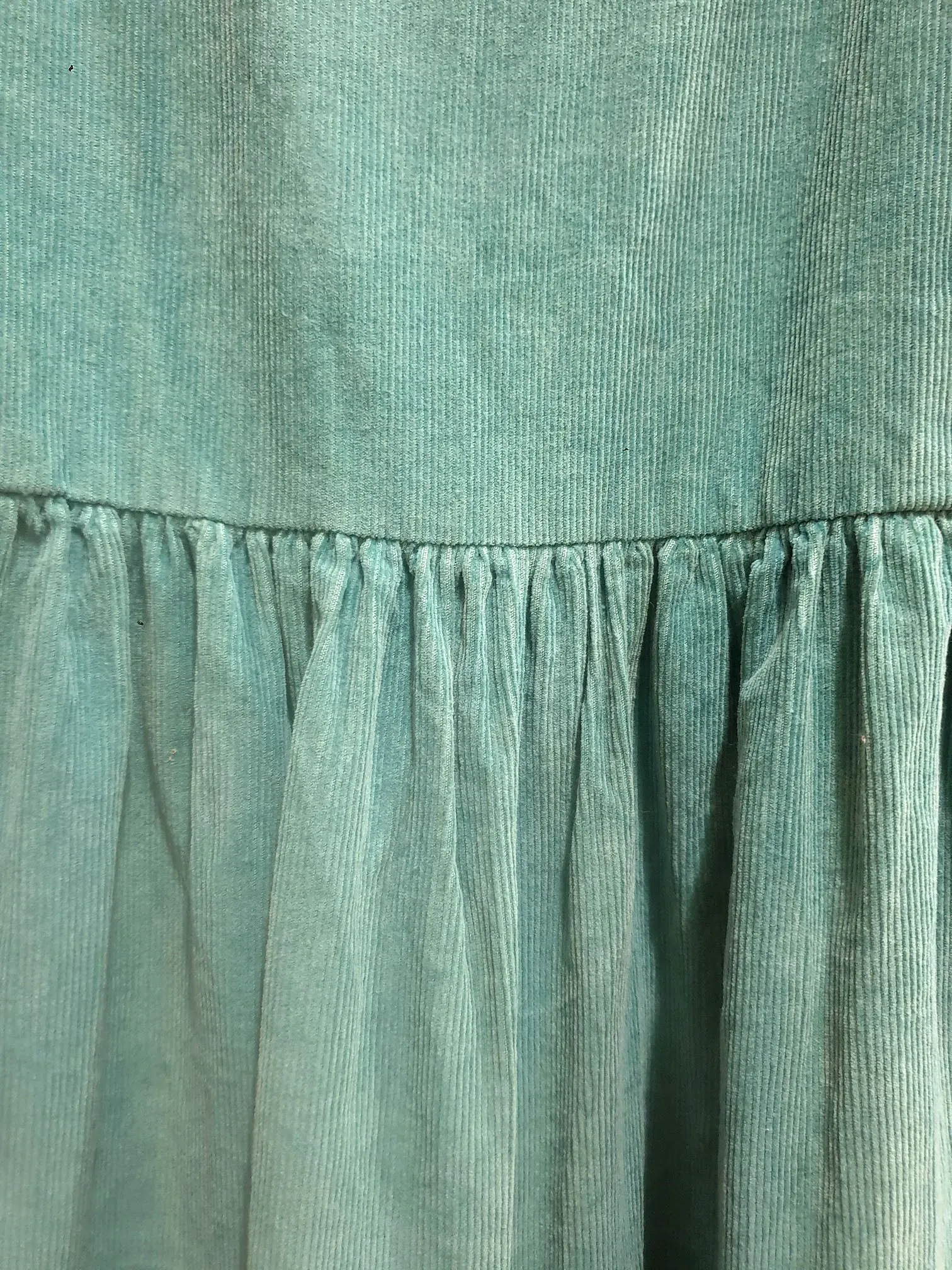 Obus blue cotton dress size 2, best fits 10