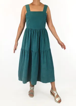 Obus blue cotton dress size 2, best fits 10