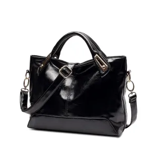 Oil Wax Leather Designer Handbags