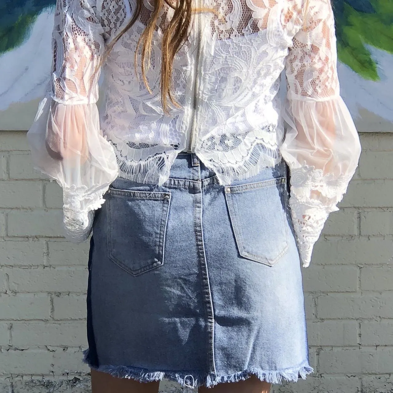 Oklahoma Denim Skirt
