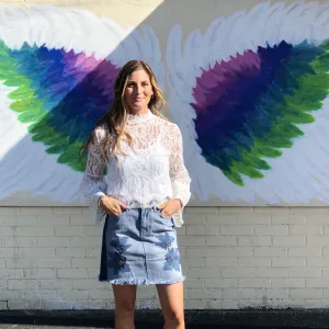 Oklahoma Denim Skirt