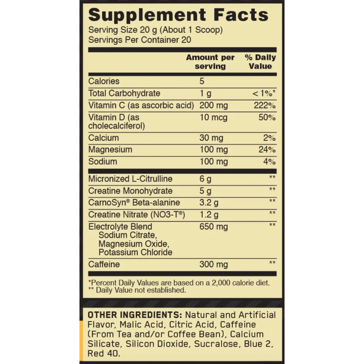 ON Gold Standard Pre Workout Advanced 400g