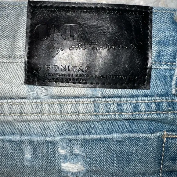 ONE by ONE TEASPOON “Bonitas” Distressed Denim Shorts 29