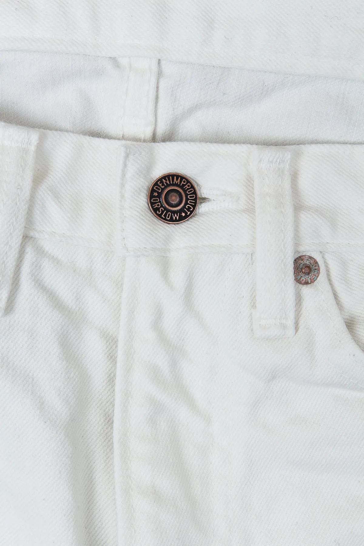 OrSlow 107 Slim Fit Jeans White
