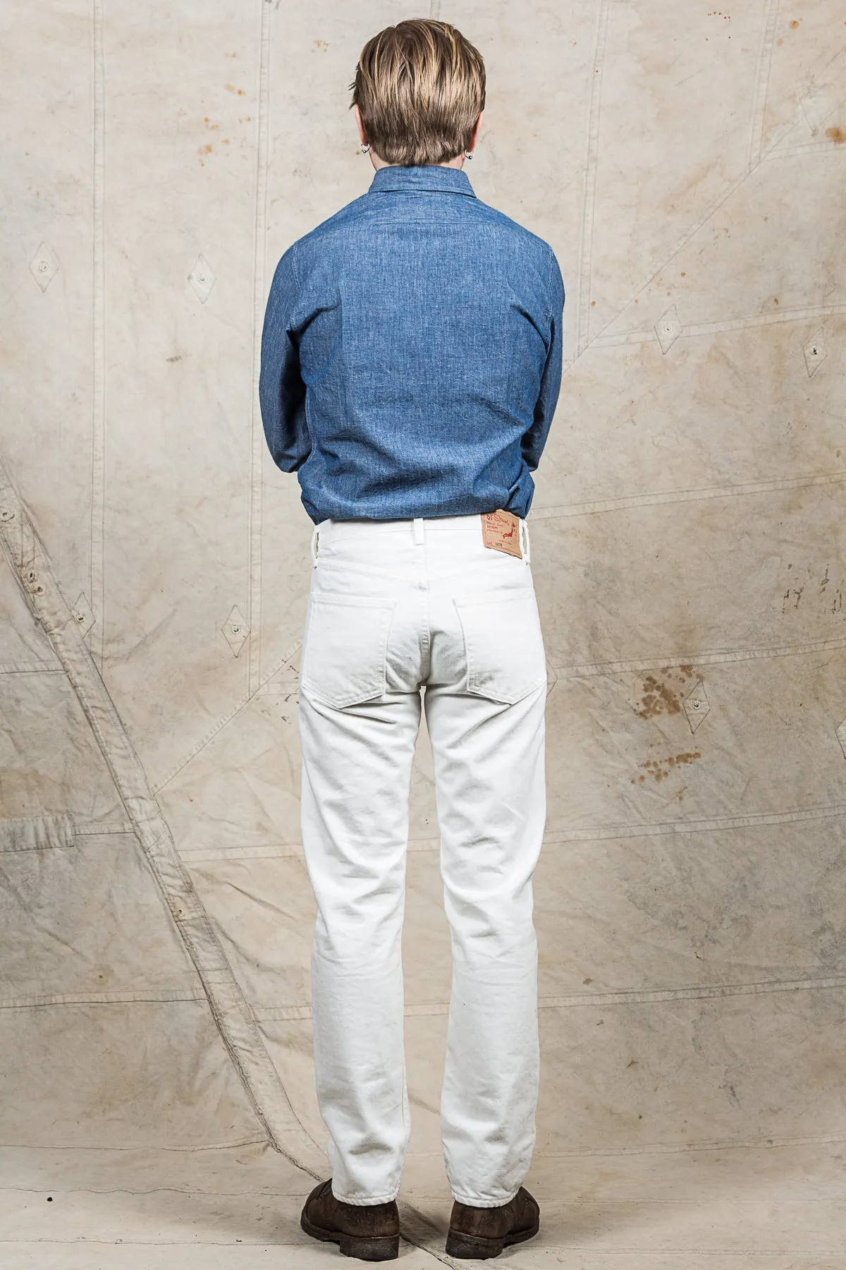 OrSlow 107 Slim Fit Jeans White