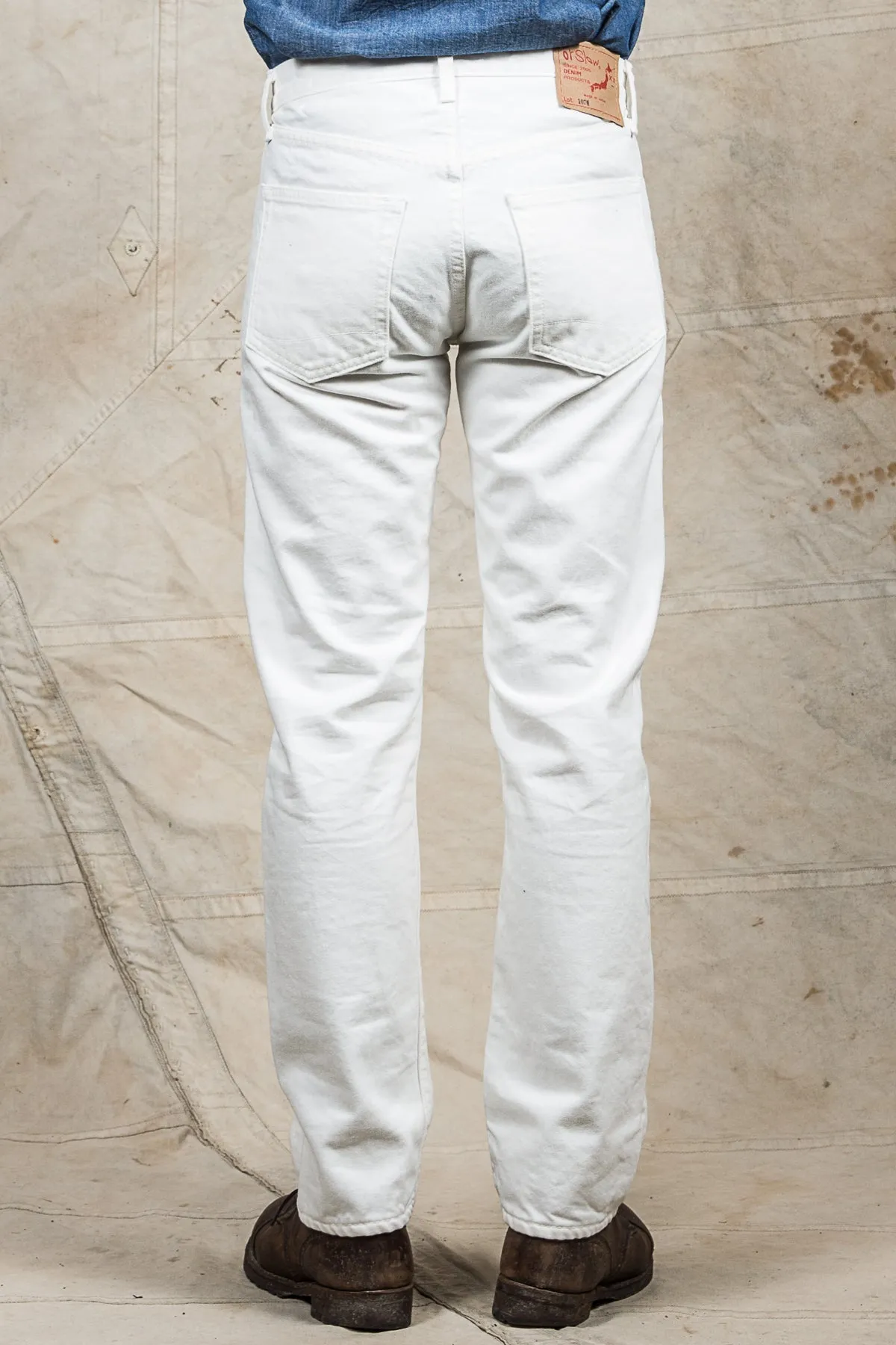 OrSlow 107 Slim Fit Jeans White